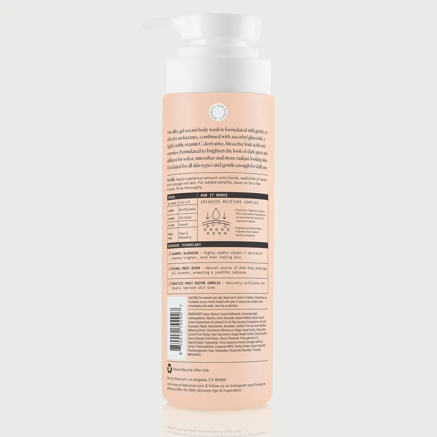 the-brightener-vitamin-c-brightening-body-wash-e8 NATR-The-Brightener-Body-Wash_back.webp